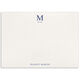 Initial Indicator Flat Note Cards - Letterpress Image 3 of 5
